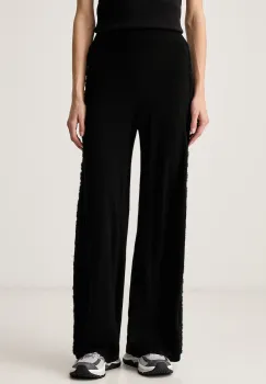 EA7 Emporio Armani  pantaloni pentru femei cu lana imagine