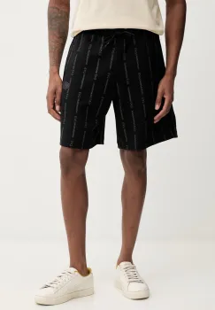 EA7 Emporio Armani pantaloni scurti de trening barbati cu bumbac imagine
