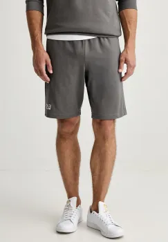 EA7 Emporio Armani pantaloni scurti de trening pentru barbati, din bumbac imagine