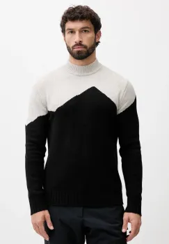 EA7 Emporio Armani pulover din amestec de lana imagine