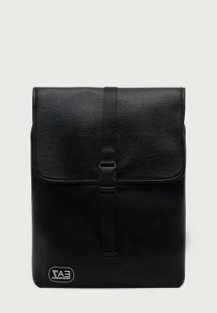 EA7 Emporio Armani rucsac cu imitatie de piele imagine