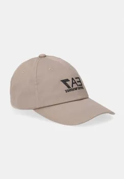 EA7 Emporio Armani sapca de baseball din bumbac imagine