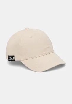 EA7 Emporio Armani sapca de baseball din bumbac imagine
