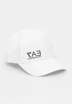 EA7 Emporio Armani sapca de baseball din bumbac imagine
