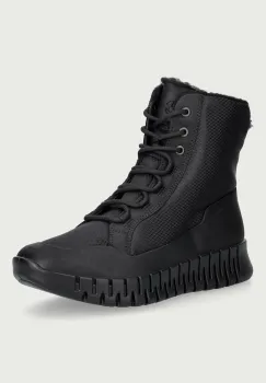 Ecco  botine pentru femei din piele Gruuv W imagine