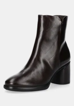 Ecco botine Sculpted Lx 55 Boot culoarea maro, cu toc drept, 222613-01667 imagine