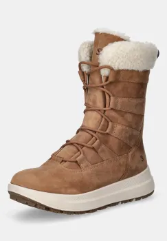 Ecco cizme de iarna Solice Mid Wp 200G Pl culoarea maro, 420213-02291 imagine