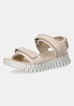 Ecco sandale de piele Gruuv Sol W imagine