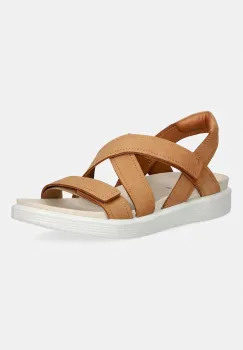 Ecco sandale din nubuc Soft Sandal W imagine