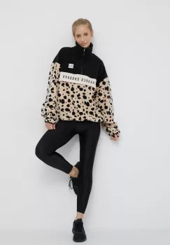 Eivy Bluza femei, culoarea bej, modelator imagine