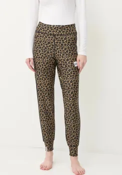 Eivy pantaloni sport Journey femei, culoarea verde, modelator, A00385010 imagine