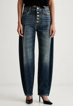Elisabetta Franchi blugi relaxed fit pentru femei imagine