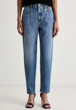 Elisabetta Franchi blugi relaxed fit pentru femei imagine