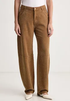 Elisabetta Franchi  blugi relaxed fit pentru femei imagine