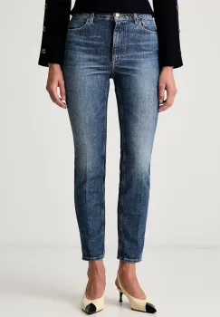 Elisabetta Franchi blugi slim fit pentru femei imagine