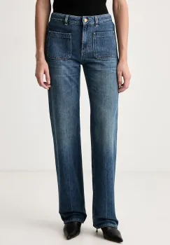 Elisabetta Franchi  blugi straight pentru femei imagine