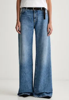 Elisabetta Franchi blugi wide leg pentru femei imagine