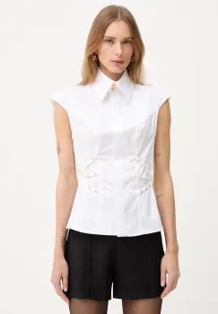 Elisabetta Franchi camasa din bumbac imagine