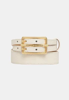 Elisabetta Franchi curea femei, culoarea bej, CT32S52E2 imagine