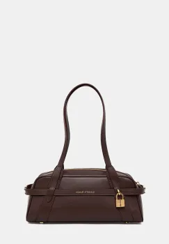 Elisabetta Franchi geanta baguette pentru femei, din piele imagine