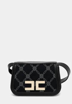 Elisabetta Franchi geanta fete culoarea negru, EFBO104.C.GA018 imagine