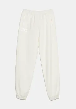 Elisabetta Franchi pantaloni de trening pentru copii culoarea bej, neted, EFPA276.0.FF002 imagine