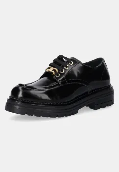 Elisabetta Franchi pantofi copii culoarea negru, F4A4-E0402 imagine