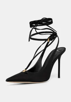 Elisabetta Franchi pantofi cu toc culoarea negru, SA62B56E2 imagine