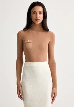 Elisabetta Franchi pulover loungewear pentru femei cu lyocell imagine