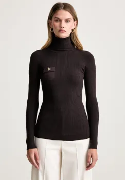 Elisabetta Franchi pulover loungewear pentru femei cu lyocell imagine
