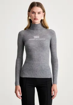 Elisabetta Franchi pulover pentru femei din lana imagine