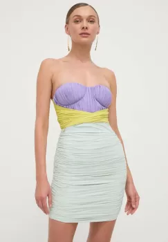 Elisabetta Franchi rochie mini, mulata, AB52442E2 imagine