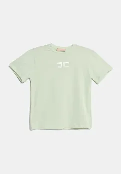Elisabetta Franchi tricou copii culoarea verde, EFTS237.0.JE006 imagine