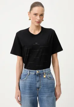 Elisabetta Franchi tricou din bumbac imagine