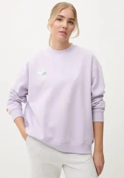 Ellesse bluza ARESKI femei, culoarea violet, cu imprimeu, SGX20916 imagine