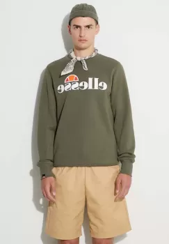 Ellesse bluza barbati, culoarea verde, modelator imagine