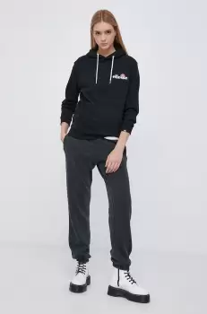 Ellesse Bluza femei, culoarea negru, cu imprimeu imagine