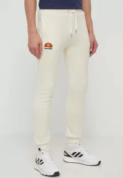 Ellesse pantaloni de trening Ovest Jog Pant culoarea bej, cu imprimeu, SHV01763 imagine