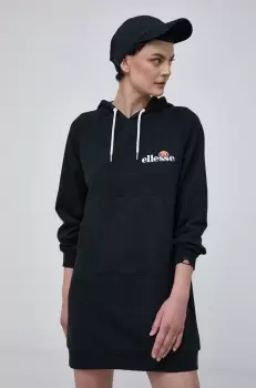 Ellesse Rochie culoarea negru, mini, model drept imagine