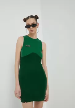 Ellesse rochie culoarea verde, mini, mulata imagine