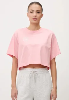 Ellesse tricou din bumbac Marcialla culoarea roz, SGZ21801 imagine
