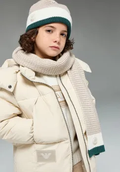 Emporio Armani caciula de lana pentru copii imagine