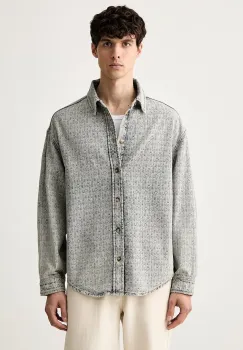 Emporio Armani camasa pentru barbati din denim imagine