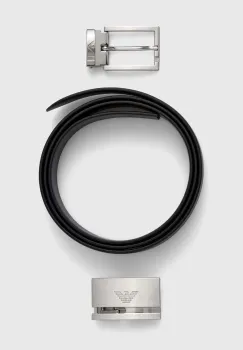 Emporio Armani curea de piele imagine