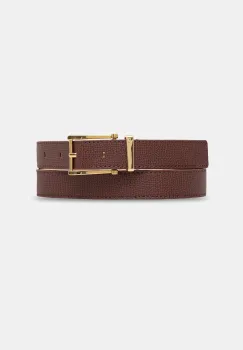 Emporio Armani curea pentru femei din piele imagine