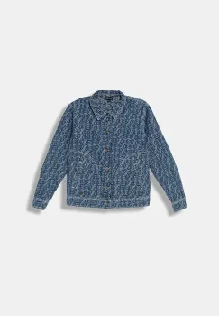 Emporio Armani geaca de blugi pentru copii imagine