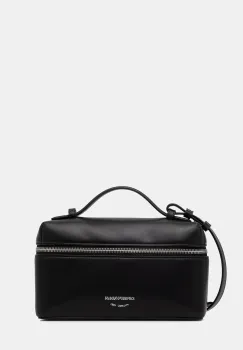 Emporio Armani geanta crossbody pentru femei, din piele imagine