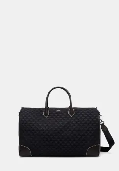 Emporio Armani geanta de calatorie pentru barbati din piele imagine