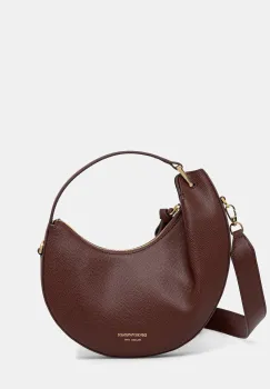 Emporio Armani geanta hobo de dama din piele imagine