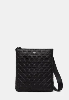 Emporio Armani geanta mica pentru barbati din piele imagine